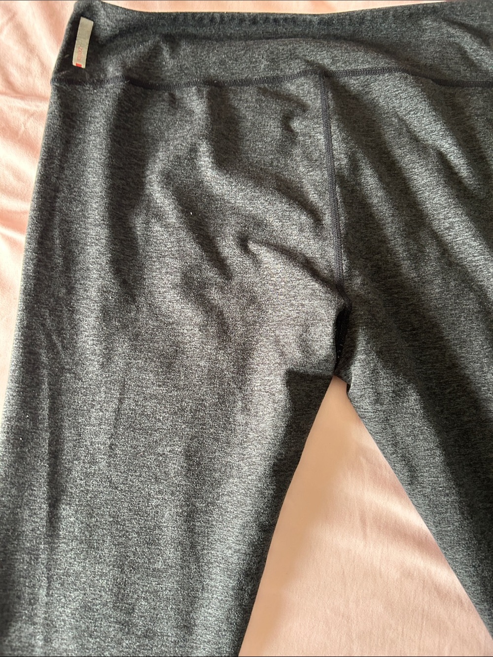 Zella Heather Charcoal Grey Skinny Leggings